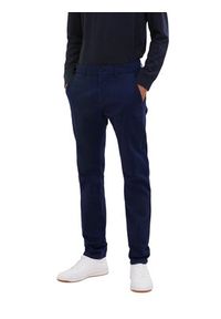 Tom Tailor Spodnie materiałowe 1033877 Niebieski Regular Fit. Kolor: niebieski. Materiał: bawełna #4