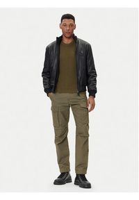 Aeronautica Militare Kurtka skórzana 252PN0959UPL00303 Czarny Regular Fit. Kolor: czarny. Materiał: skóra #4