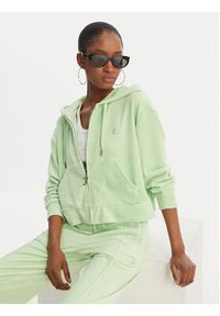 Juicy Couture Bluza Iccle JCWAS126304 Zielony Oversize. Kolor: zielony. Materiał: syntetyk #5