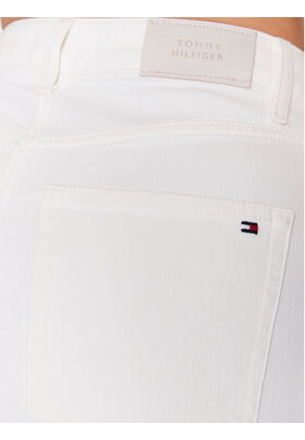 TOMMY HILFIGER - Tommy Hilfiger Jeansy WW0WW38518 Biały Relaxed Fit. Kolor: biały