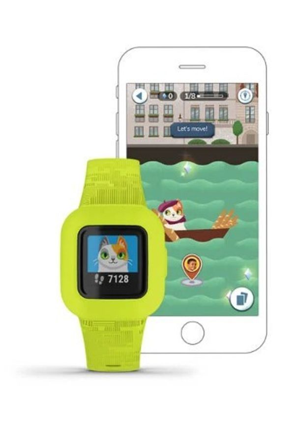 GARMIN - Garmin Vivofit Junior 3 Moro. Styl: casual