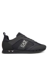 EA7 Emporio Armani Sneakersy 7X000334 AF18610 M8422 Czarny. Kolor: czarny. Materiał: skóra #1