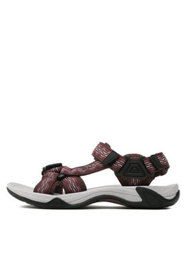 CMP Sandały Hamal Wmn 38Q9956 Bordowy. Kolor: czerwony. Materiał: materiał