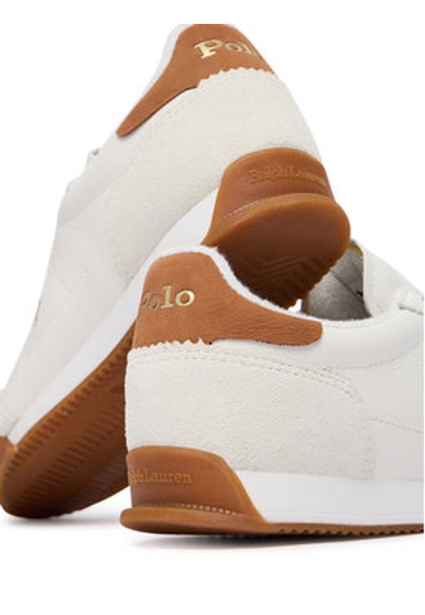 Polo Ralph Lauren Sneakersy 804P08261001 Biały. Kolor: biały. Materiał: skóra