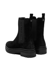 U.S. Polo Assn. Sztyblety CEO-VIZAG001W/ELE1 Czarny. Kolor: czarny. Materiał: zamsz, skóra #5