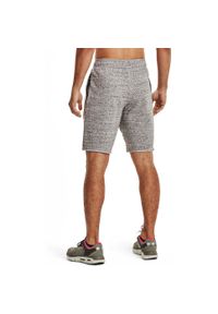 Spodenki Under Armour Rival Terry, Mężczyźni. Kolor: szary, biały, wielokolorowy. Materiał: materiał, bawełna. Sport: fitness