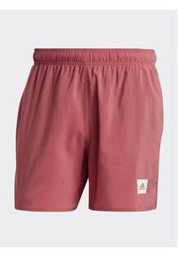Adidas - adidas Szorty kąpielowe Short Length Solid Swim Shorts HT2163 Różowy Regular Fit. Kolor: różowy. Materiał: syntetyk #3