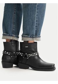Liu Jo Botki Roxy 01 SF5047 P0102 Czarny. Kolor: czarny. Materiał: skóra #3