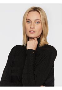 Nissa Komplet sweter i sukienka RZ13527 Czarny Regular Fit. Kolor: czarny. Materiał: syntetyk #2