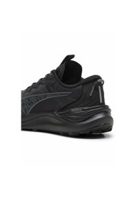 Puma - Męskie buty do biegania w terenie Electrify NITRO™ PUMA Black Mineral Gray. Kolor: wielokolorowy, czarny, szary