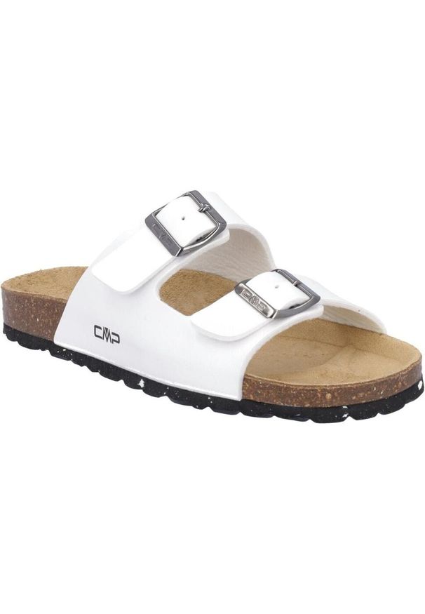 Buty klapki damskie CMP Eco Thalitha lekkie wygodne. Kolor: czarny, biały, wielokolorowy. Sport: turystyka piesza