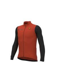 ALÉ CYCLING - Bluza rowerowa męska Alé Cycling Solid Fondo 2.0. Kolor: czarny, pomarańczowy, wielokolorowy #1