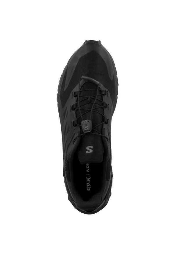 salomon - Buty do biegania męskie Salomon Supercross 4 Gtx. Kolor: czarny, wielokolorowy. Materiał: guma, syntetyk, tkanina, materiał. Technologia: Gore-Tex. Sport: bieganie