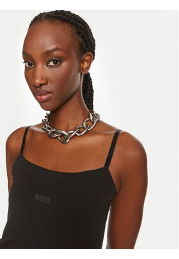 BOSS - Boss Top Bea 50525698 Czarny Slim Fit. Kolor: czarny