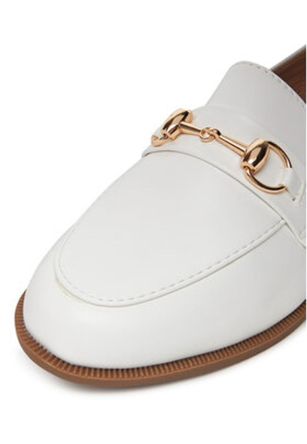 DeeZee Loafersy 2024-64 Biały. Kolor: biały. Materiał: materiał