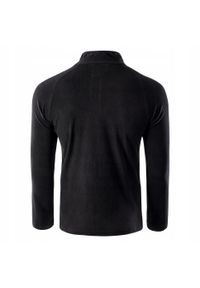Bluza polarowa dla mężczyzn Hi-tec Dilaso. Kolor: czarny. Materiał: polar. Sport: turystyka piesza