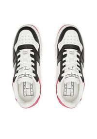 Tommy Jeans Sneakersy Tjw Retro Basket Leather EN0EN02532 Różowy. Kolor: różowy