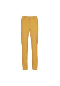 Spodnie softshellowe damskie Rab Women's Incline Light Pants. Kolor: żółty. Sport: turystyka piesza