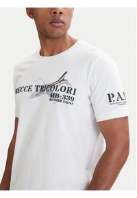 Aeronautica Militare T-Shirt 261TS2541UJ00727 Biały Regular Fit. Kolor: biały. Materiał: bawełna #2