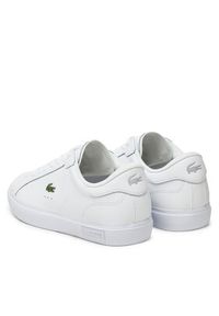 Lacoste Sneakersy Powercourt 7-49SFA0086 Biały. Kolor: biały. Materiał: skóra #4