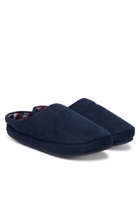 TOMMY HILFIGER - Tommy Hilfiger Kapcie M Check House FM0FM05615 Granatowy. Kolor: niebieski. Materiał: materiał