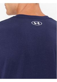 Under Armour T-Shirt Ua Abc Camo Boxed Logo Ss 1361673 Granatowy Loose Fit. Kolor: niebieski. Materiał: bawełna, syntetyk