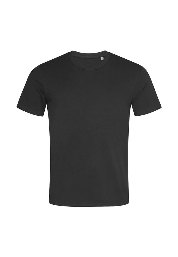 Stedman - Męska Koszulka Clive Crew Neck Relaxed Fit T-shirt. Kolor: czarny