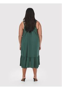ONLY Carmakoma Sukienka letnia Paello 15261515 Zielony Regular Fit. Kolor: zielony. Materiał: syntetyk. Sezon: lato #4