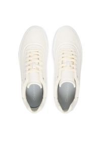 Calvin Klein Sneakersy Basket Cup Oxf Lup Hf HM0HM02132 Kremowy. Kolor: kremowy. Materiał: skóra #5