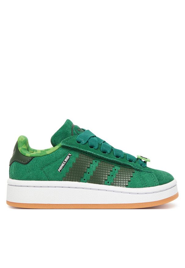 Adidas - Sneakersy adidas. Kolor: zielony. Model: Adidas Campus