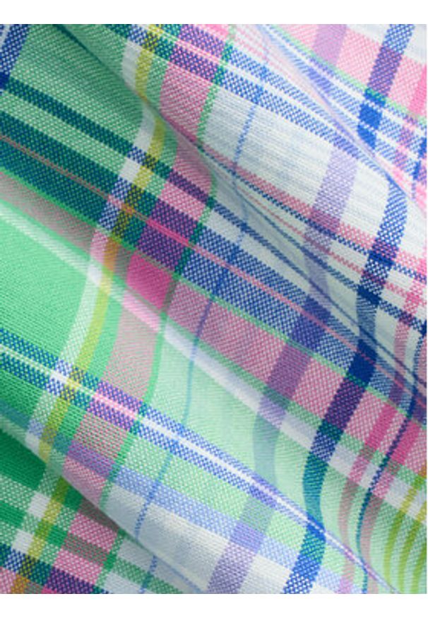 Polo Ralph Lauren Koszula 710968962005 Kolorowy Custom Fit. Typ kołnierza: polo. Materiał: bawełna. Wzór: kolorowy