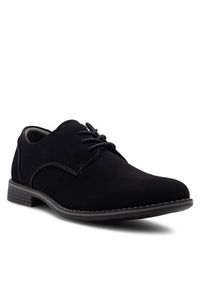 Lanetti Półbuty M16SS025-30 Czarny. Kolor: czarny. Materiał: syntetyk