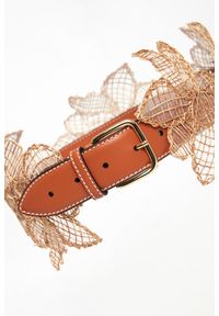 Ermanno Scervino Life - Pasek damski pleciony ERMANNO SCERVINO LIFE
