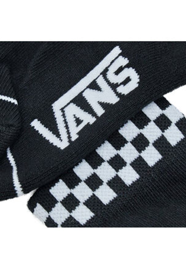 Vans Skarpety długie Peek A Check VN0007BJBLK1 Czarny. Kolor: czarny. Materiał: bawełna