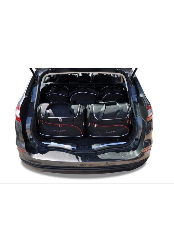 KJUST - Torby Do Bagażnika Ford Mondeo Kombi 2014-2021 5Szt Kjust. Kolor: czarny. Styl: sportowy
