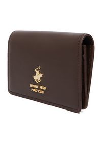 Beverly Hills Polo Club Portfel CWBEO-BHPC-W1-006-SS26 Brązowy. Kolor: brązowy. Materiał: skóra #4