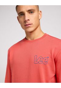 Lee - LEE WOBBLY SWS MĘSKA BLUZA NIEROZPINANA LOGO POPPY 112349356 L81M015640 #4