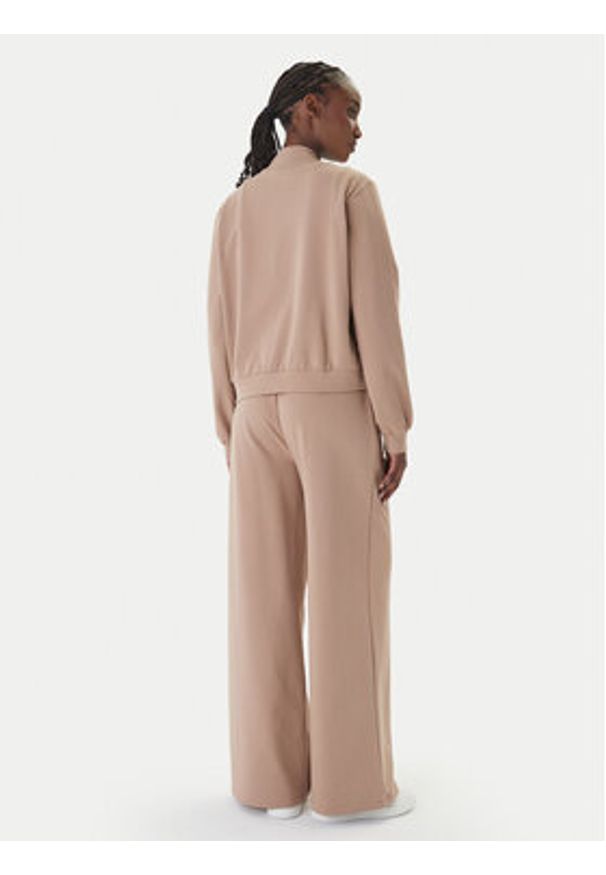 Liu Jo Sport Dres TA6222 FS090 Beżowy Relaxed Fit. Kolor: beżowy. Materiał: bawełna