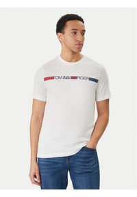 TOMMY HILFIGER - Tommy Hilfiger T-Shirt Brand Love MW0MW42368 Biały Regular Fit. Kolor: biały. Materiał: bawełna #1