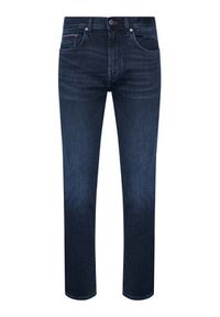 TOMMY HILFIGER - Tommy Hilfiger Jeansy Core Bleecker MW0MW15593 Granatowy Slim Fit. Kolor: niebieski