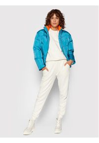 Tommy Jeans Kurtka puchowa Color Pop DW0DW11089 Niebieski Regular Fit. Kolor: niebieski. Materiał: syntetyk