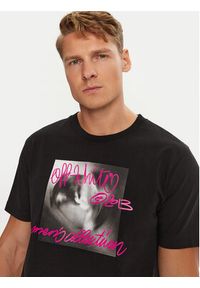 OFF-WHITE - Off-White T-Shirt OMAA027F22JER0141068 Czarny Regular Fit. Kolor: czarny. Materiał: bawełna #5