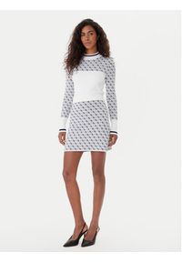 Guess Spódnica ołówkowa W5BD81 Z3JD2 Écru Slim Fit. Materiał: syntetyk #4