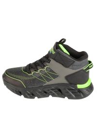 skechers - Buty zimowe chłopięce, Tech-Grip - High-Surge. Kolor: szary. Materiał: syntetyk, materiał. Sezon: zima