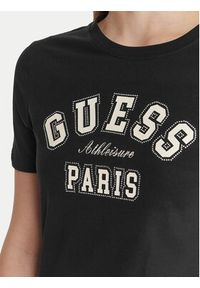 Guess T-Shirt V6RI15 J1314 Czarny Regular Fit. Kolor: czarny. Materiał: bawełna #4
