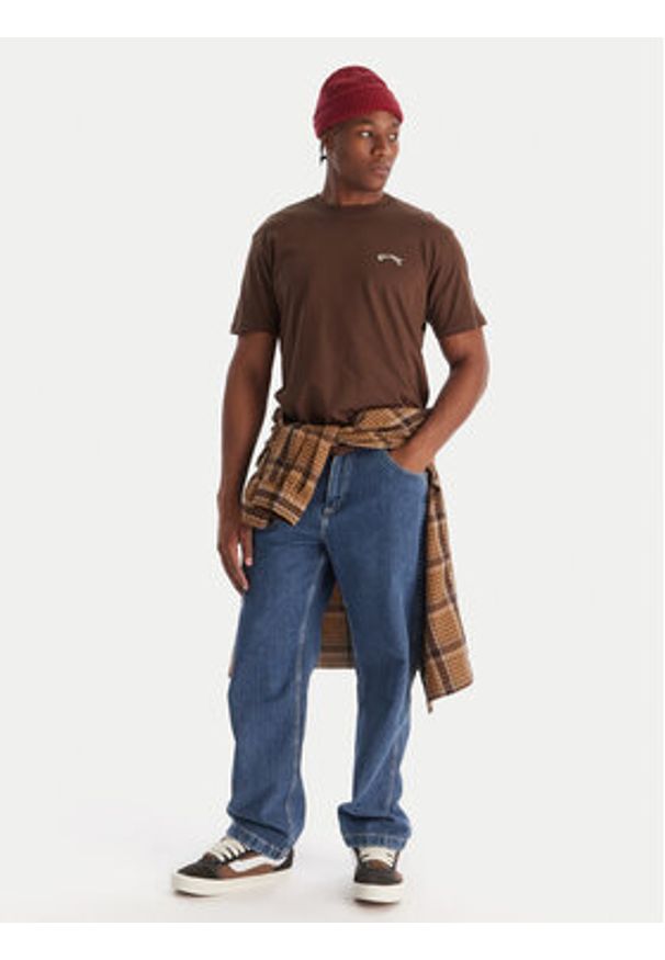 Billabong Jeansy Bad Dog Workwear EBYDP03002 Niebieski Loose Fit. Kolor: niebieski