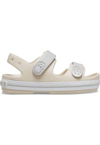 Sandały dziecięce Crocs CROCBAND CRUISER. Kolor: biały, żółty, wielokolorowy