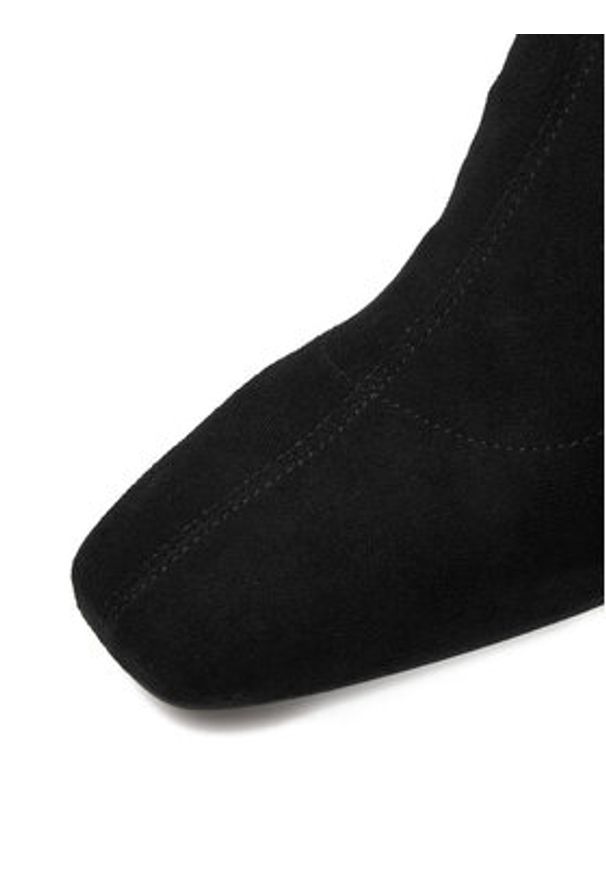 DeeZee Botki W4LD191204 Czarny. Kolor: czarny. Materiał: materiał