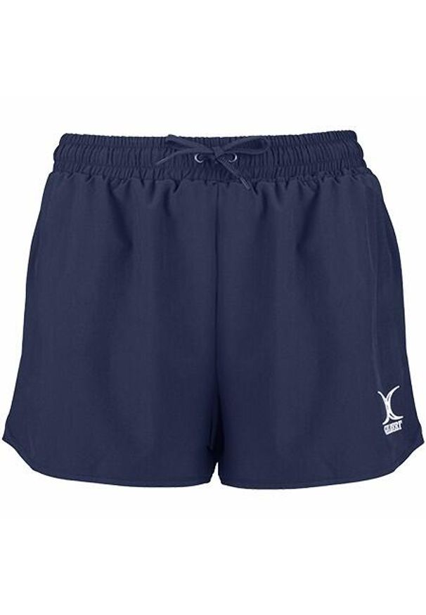 GILBERT - Szorty damskie Gilbert Pro Synergie. Kolor: niebieski. Długość: krótkie