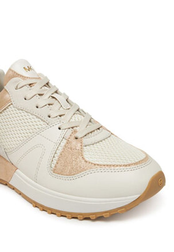 MICHAEL Michael Kors Sneakersy 43S5JMFS6L Écru. Materiał: skóra